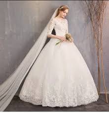 Modern Minimalist Satin Wedding Gown